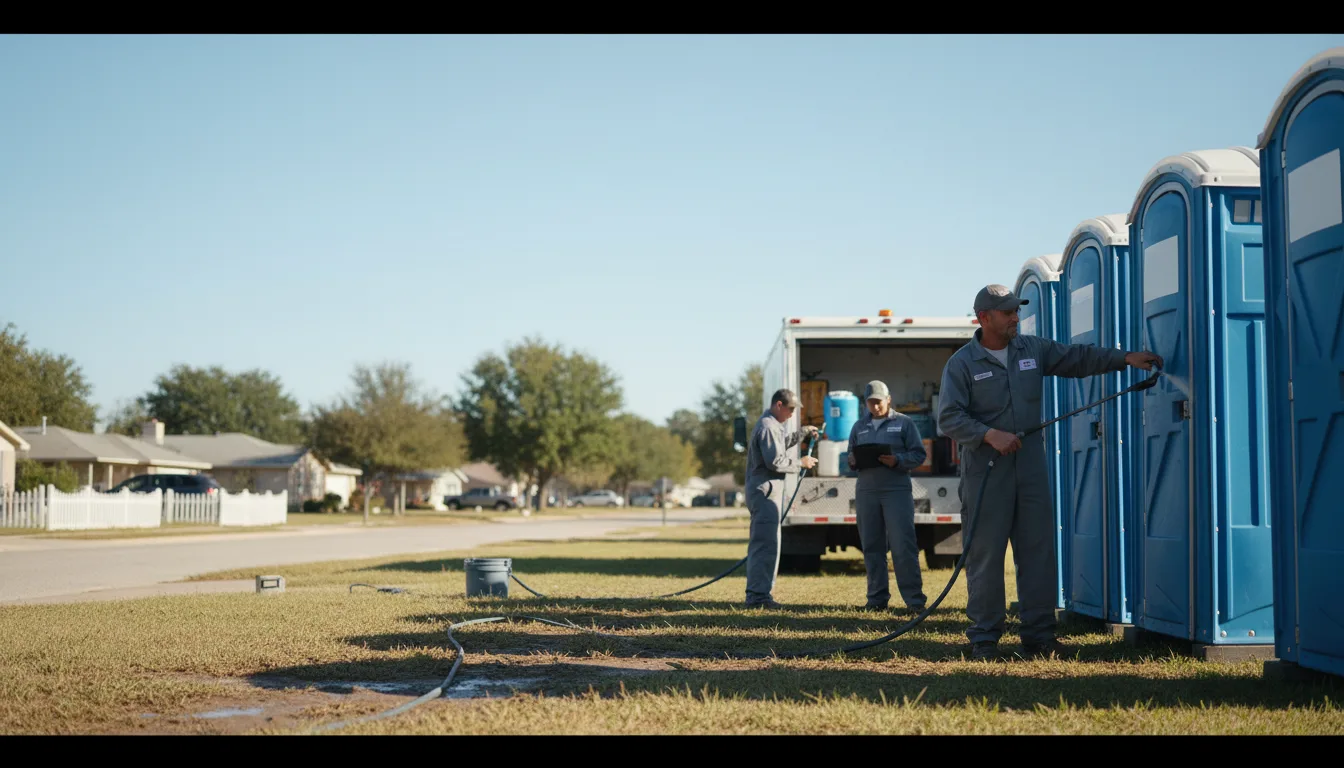 Long-Term Portable Toilet Rental in Buffalo Gap, TX near me